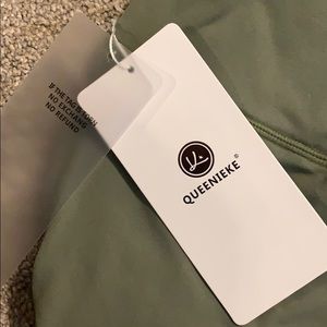 Brand new olive green leggins Sz XS